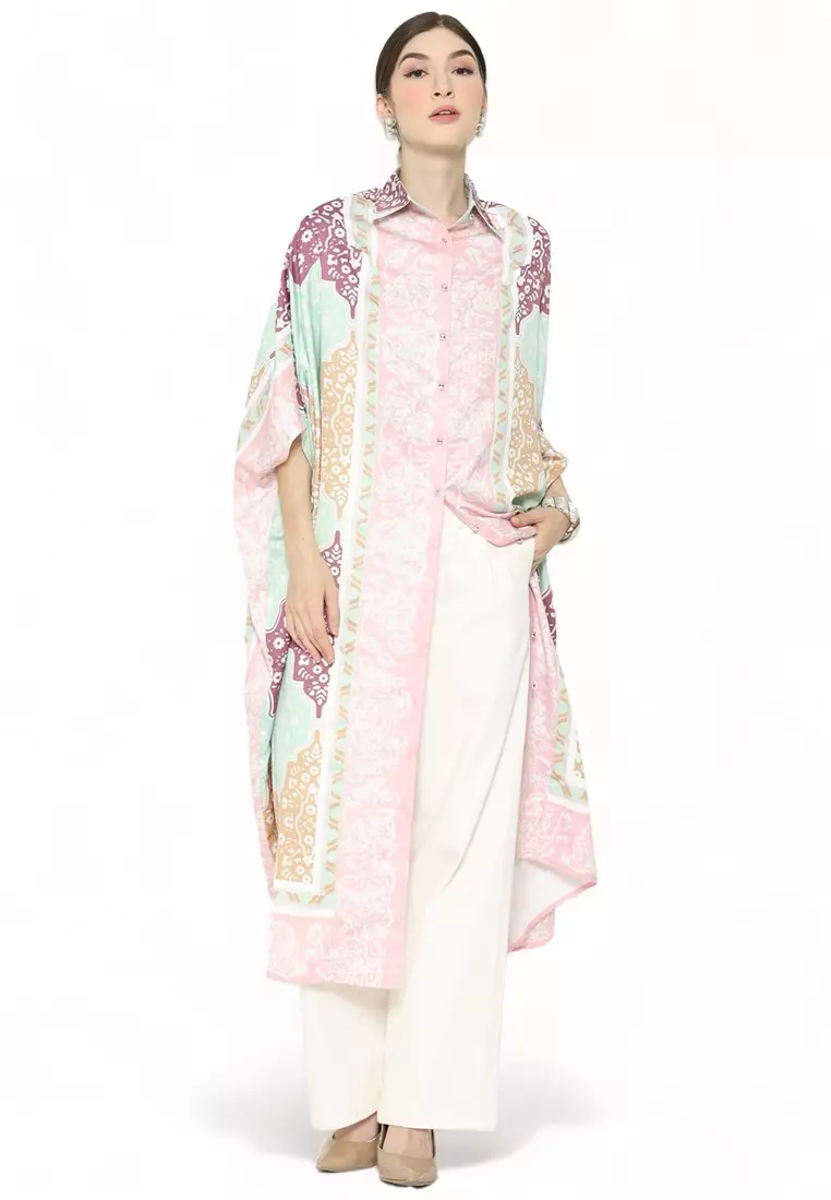 Kanzi Collared Kaftan