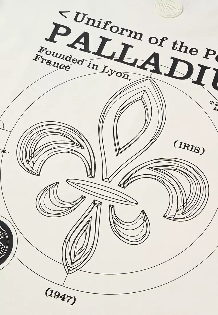 MEN'S PALLADIUM LOGO LOOSE FIT COTTON T-SHIRT