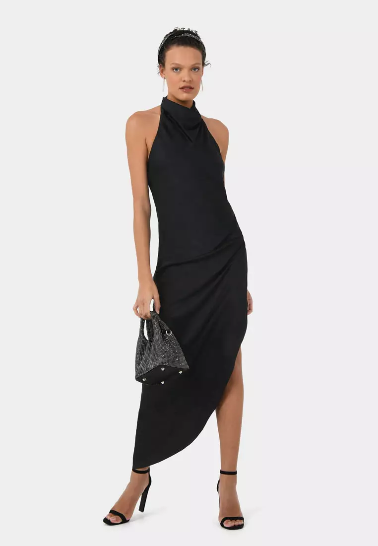 Sydney Backless Draped Dress