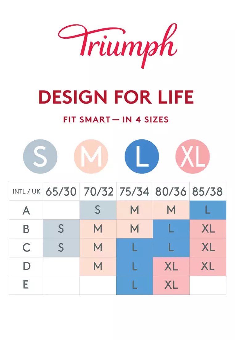 Zone Easy Zoned Support Padded Bra for Women