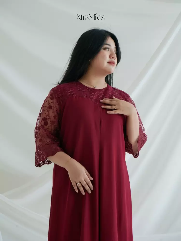 xtramiles Ladies dress revelline dress maroon