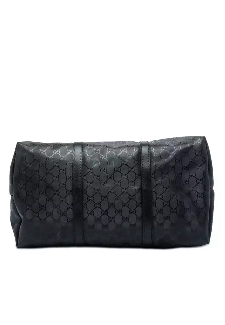 Pre-Loved Gucci Gg Imprime Weekender
