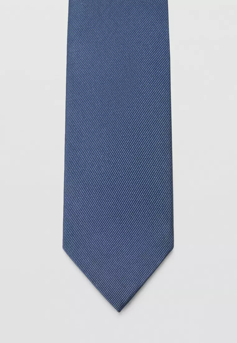 Plain Silk Tie