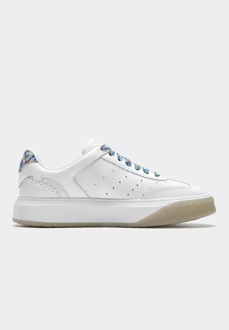 Low top white filas shop