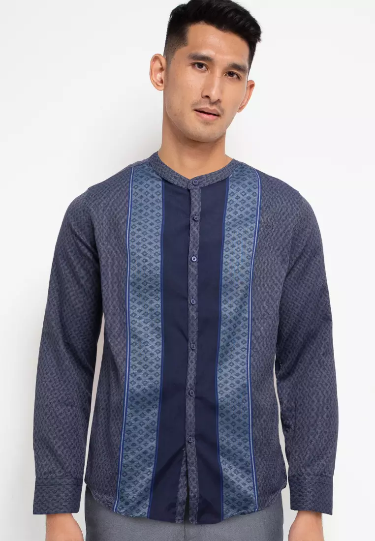 Kemeja Koko Formal Slimfit