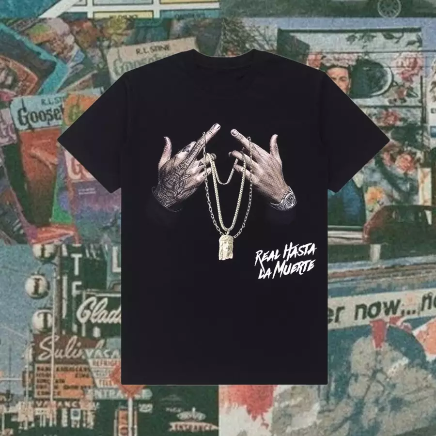 Ossu Real Hasta La Muerte Black Tshirt