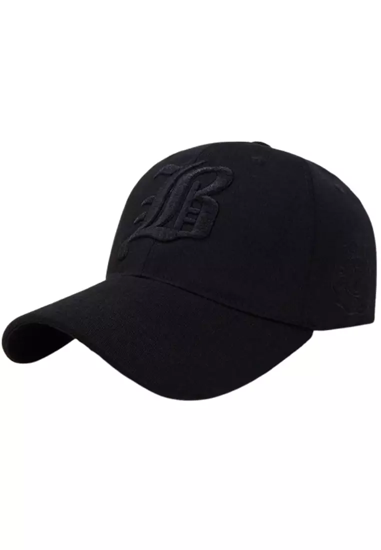 Topi Baseball Cap Bordir LB Burisil Bluemountain Cotton ORIGINAL - Black