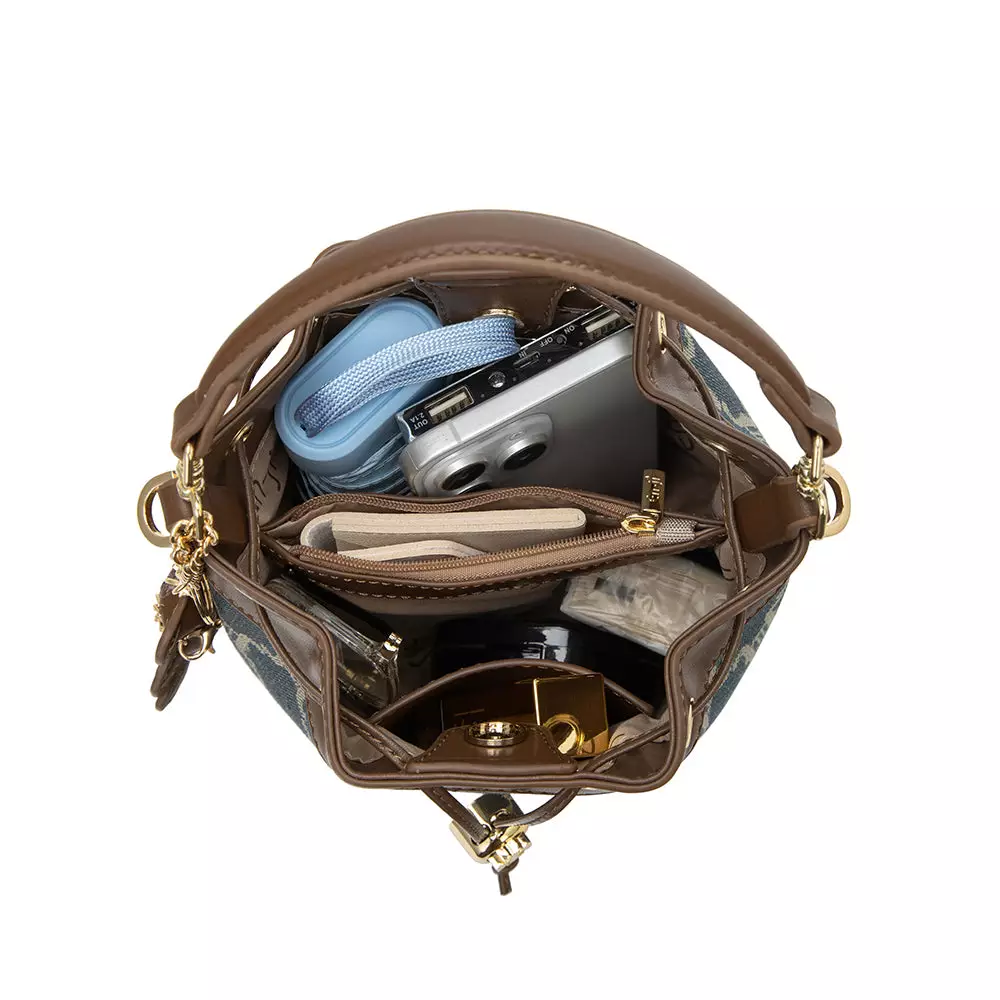 En-ji Doona Handbag - Denim