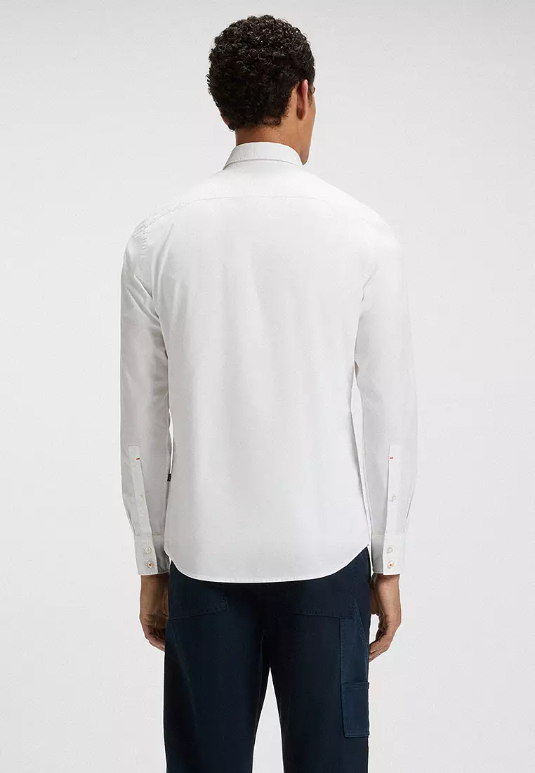 Relegant Poplin Shirt - BOSS Orange