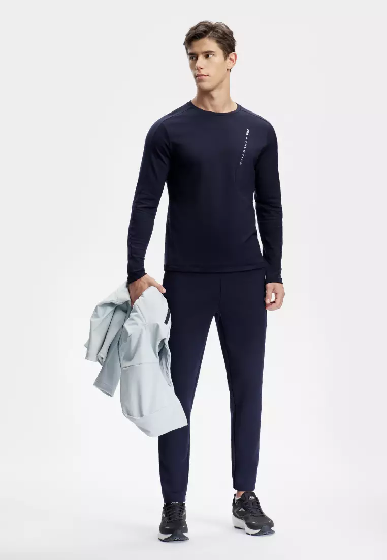 Fila men's hurdle long sleeve top online