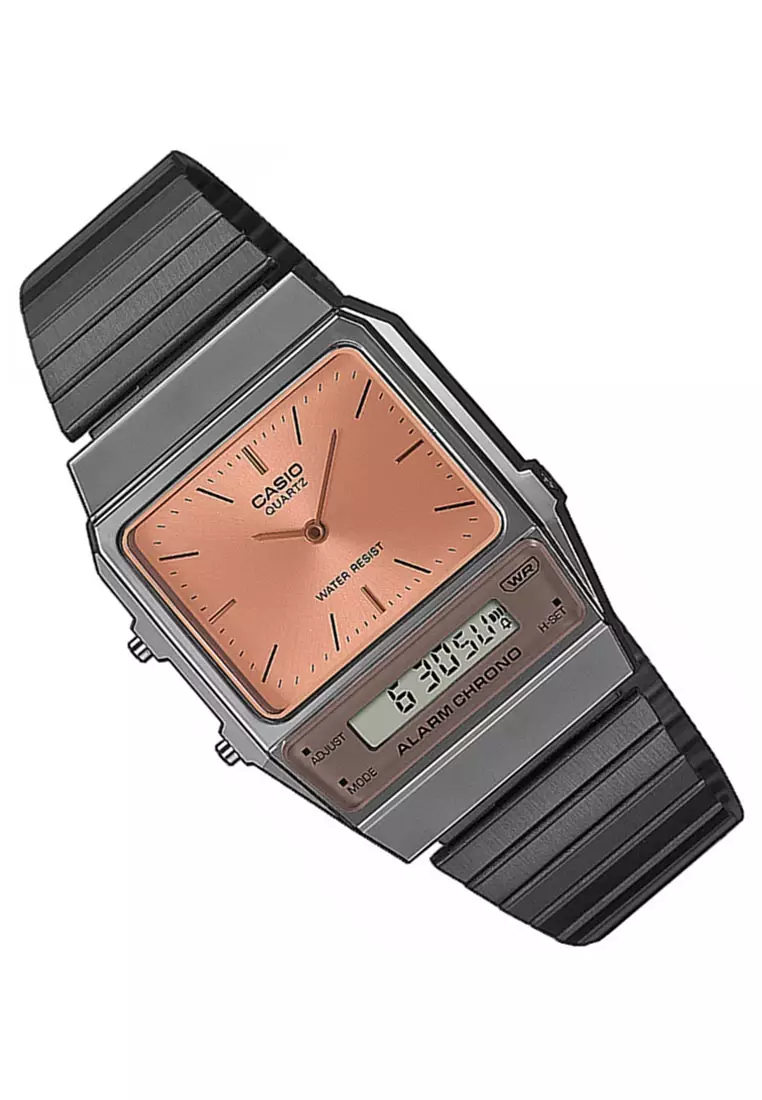 Digital Analog Watch AQ-800ECGG-4A