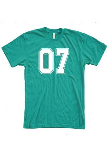 MRL Prints turquoise Number Shirt 07 T-Shirt Customized Jersey 7D38EAA878B252GS_1