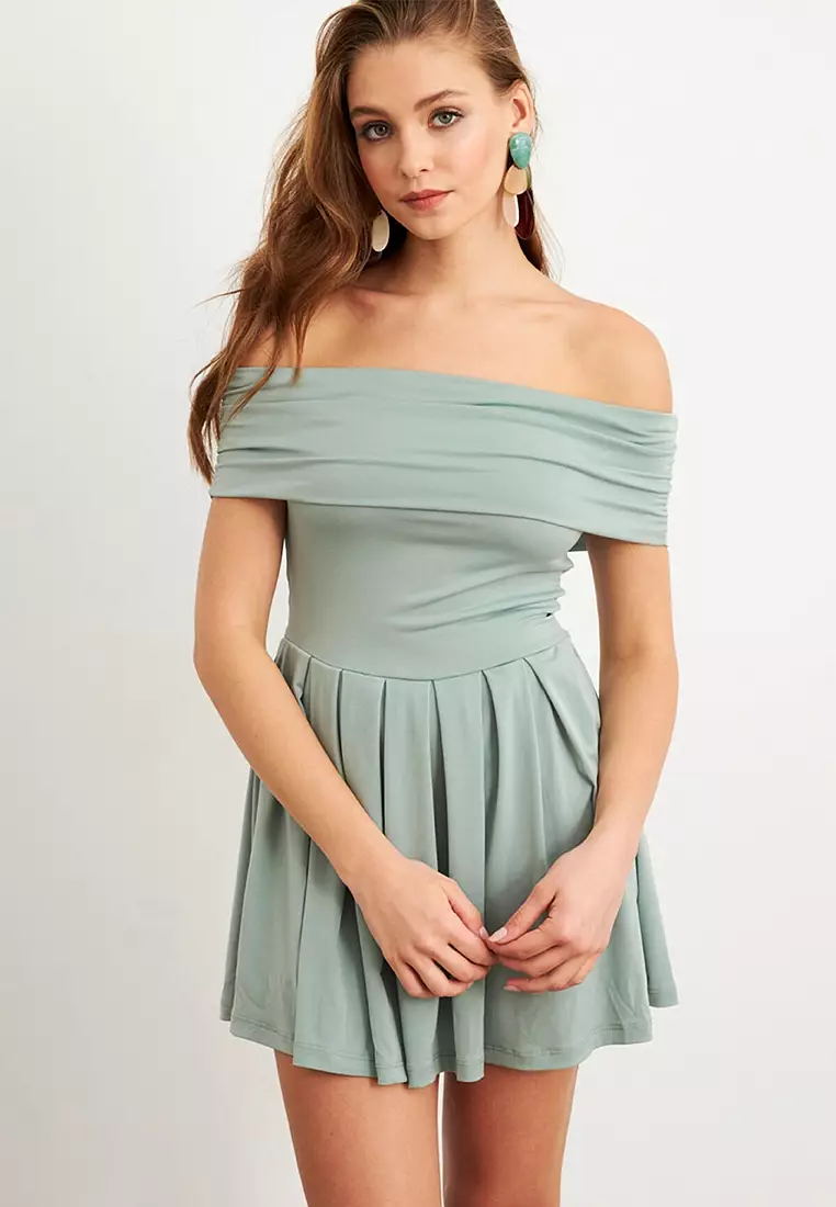 Madonna Collar Mini Dress