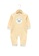 LC WAIKIKI yellow Crew Neck Long Sleeve Striped Baby Girl Rompers 8F16EKA438B9A5GS_1