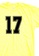 MRL Prints yellow Number Shirt 17 T-Shirt Customized Jersey AD233AA615AFFBGS_2