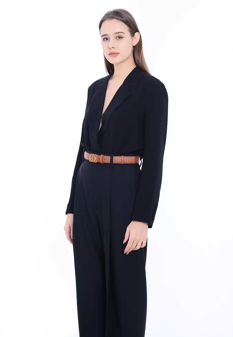 Square Buckle Leather Belt MYF-MY-057