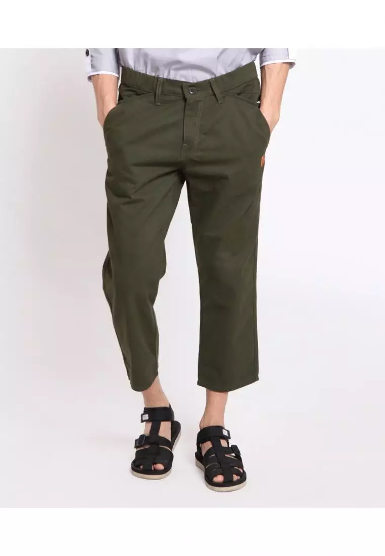 Celana Sirwal Musliman Zayidan Nadhif - Hijau Tni