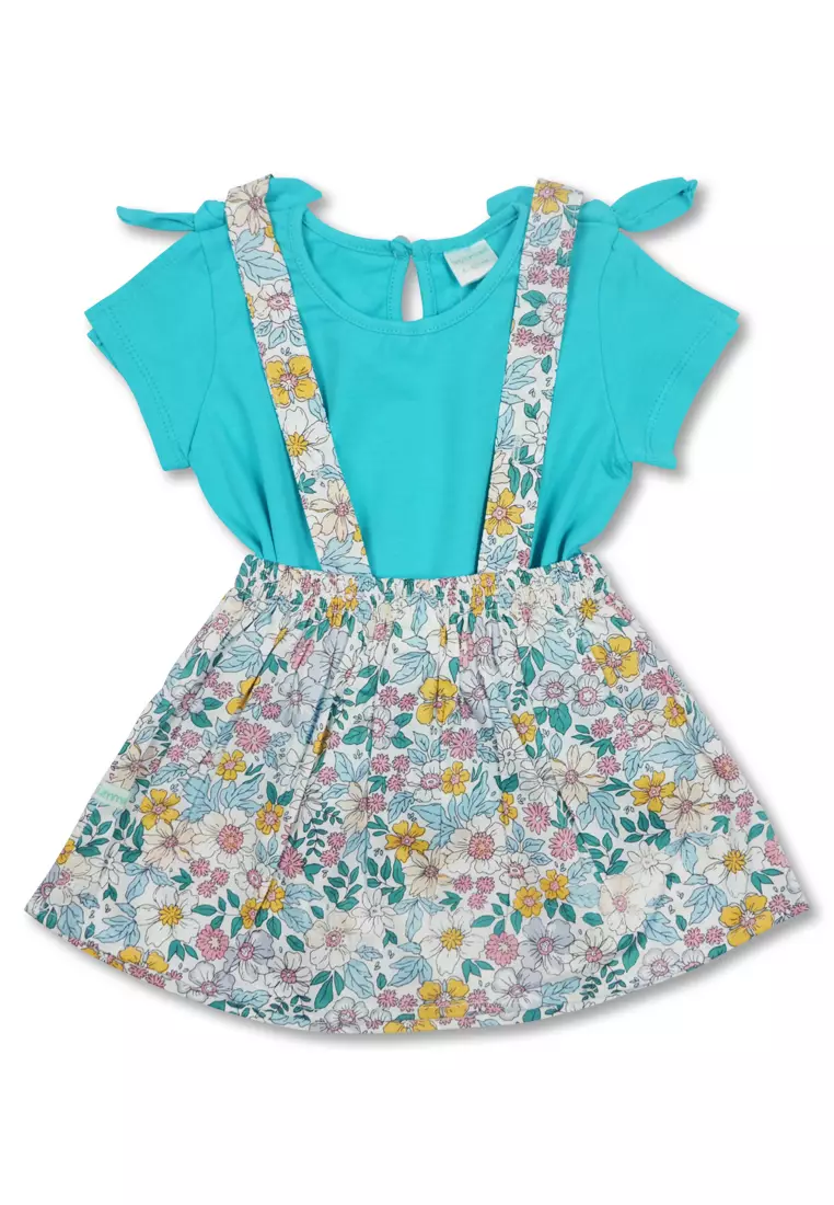 Buy Tiny Tummies Girls Jumper Skirt With Inner Blouse 2024 Online