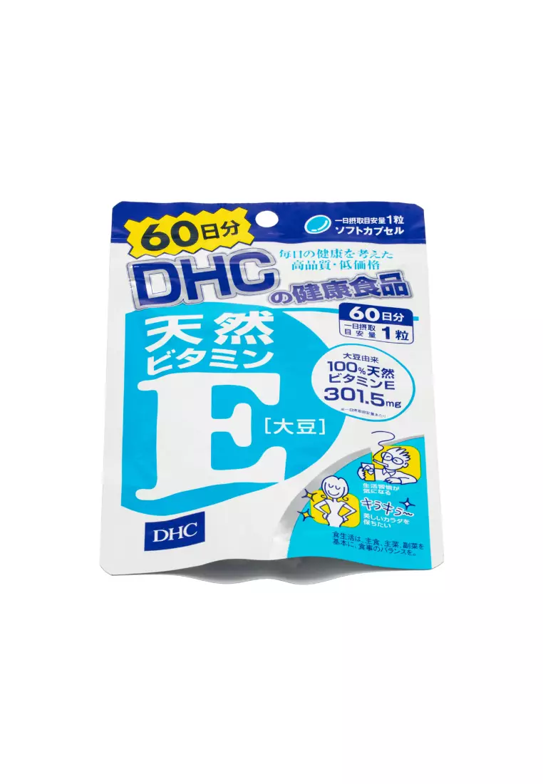 DHC 天然大豆維他命E 60天 (60粒裝)