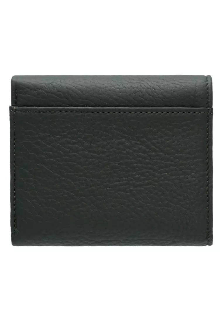 Women Grain Leather Trifold Short Wallet JWB 40554 T