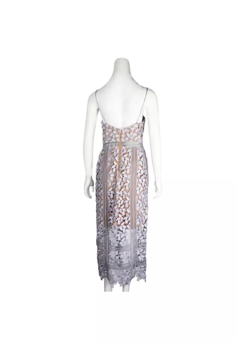 Self portrait floral lace dress sales