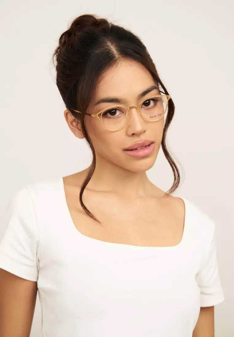 AA8022 (C6-Nude / Gold) Anti-Radiation Computer Eyeglasses for Men/Women