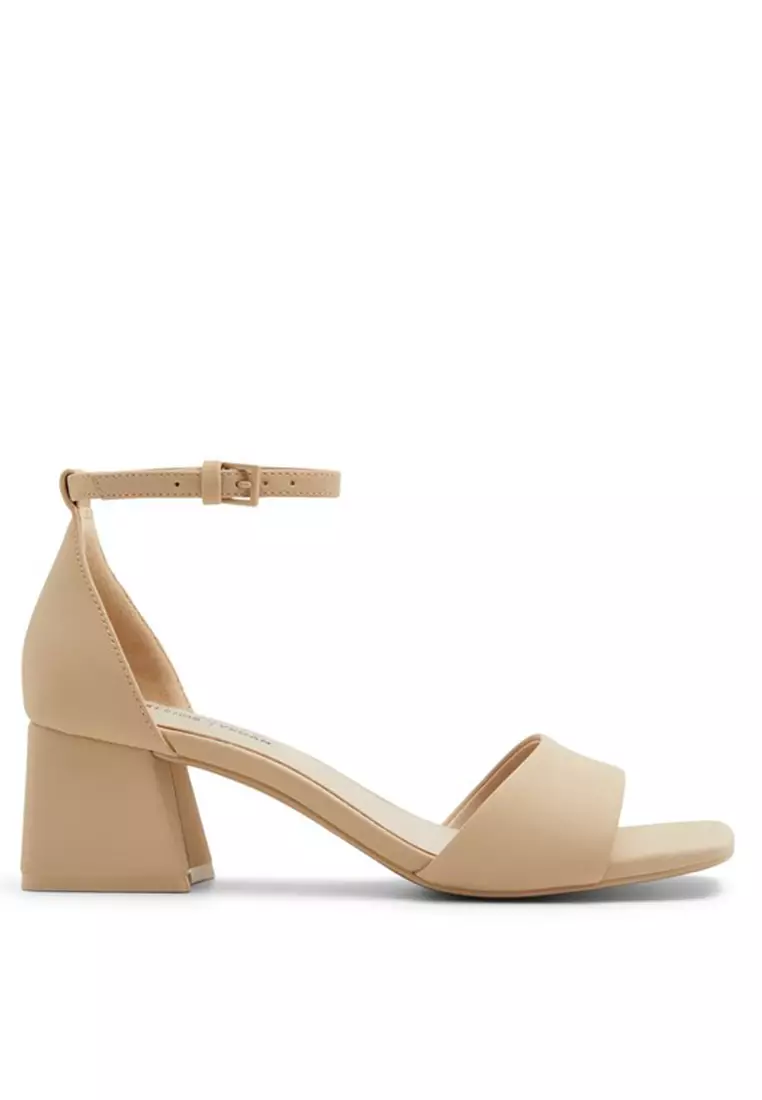 Vicki Ankle Strap Block Heels