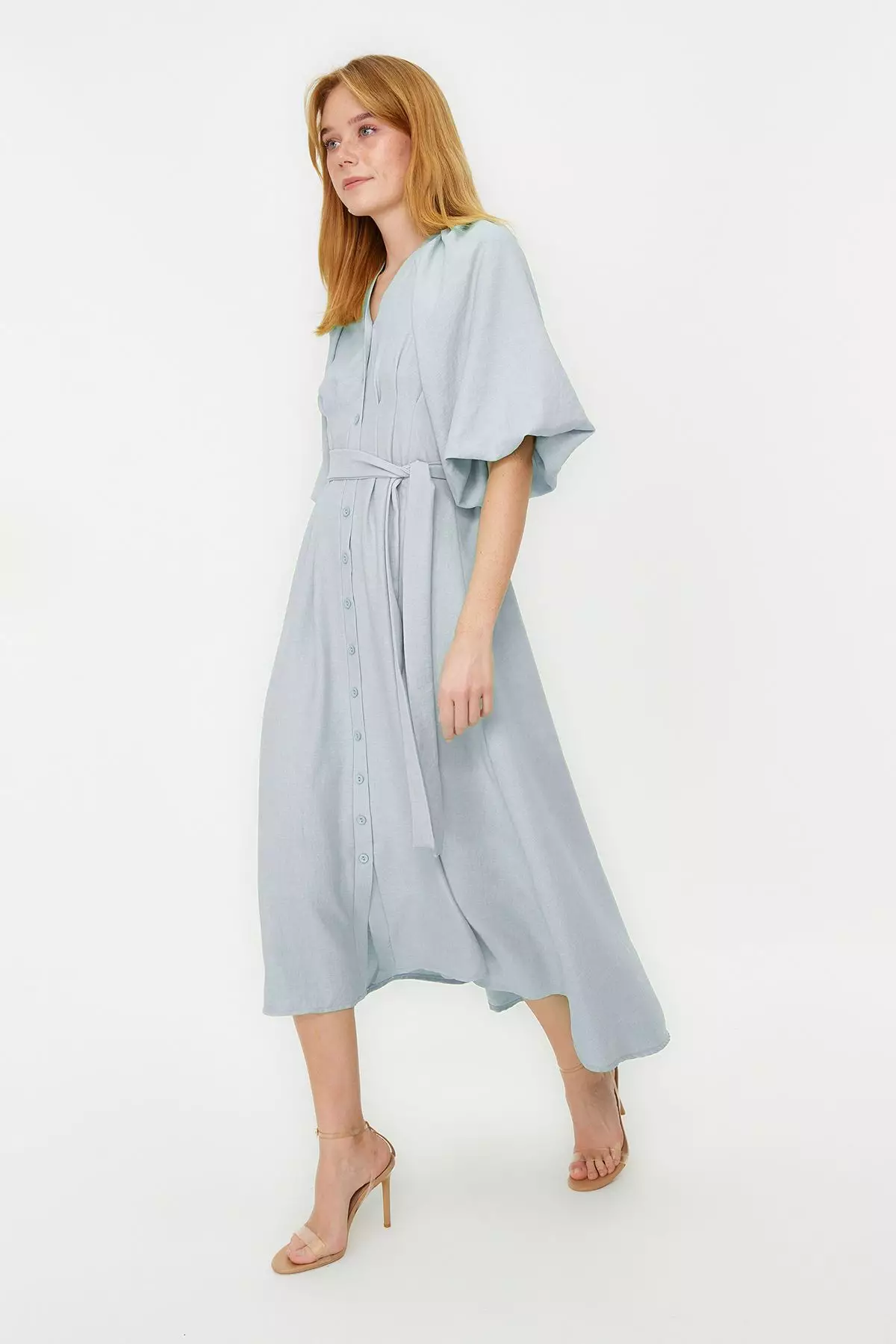 Belted Shirt Dress