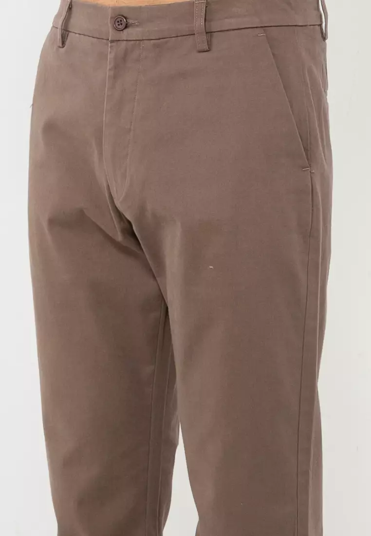 Premium Sateen Straight Chinos
