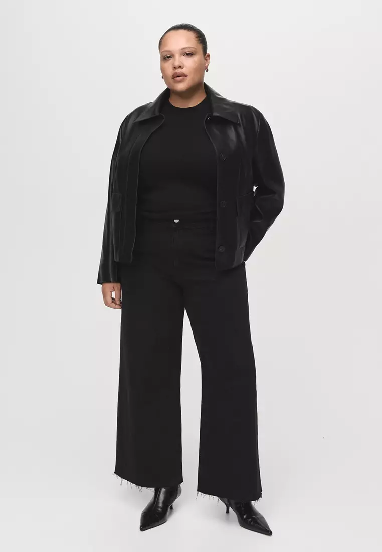 Catherin Culotte High-Rise Jeans