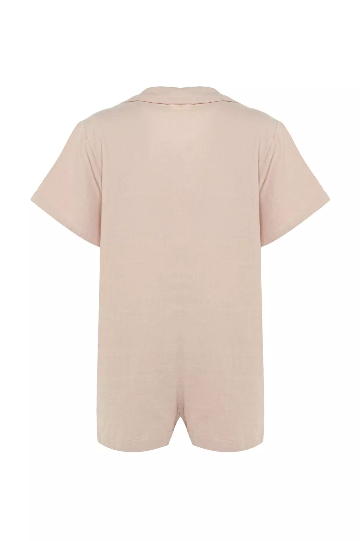 Plain Woven Playsuit