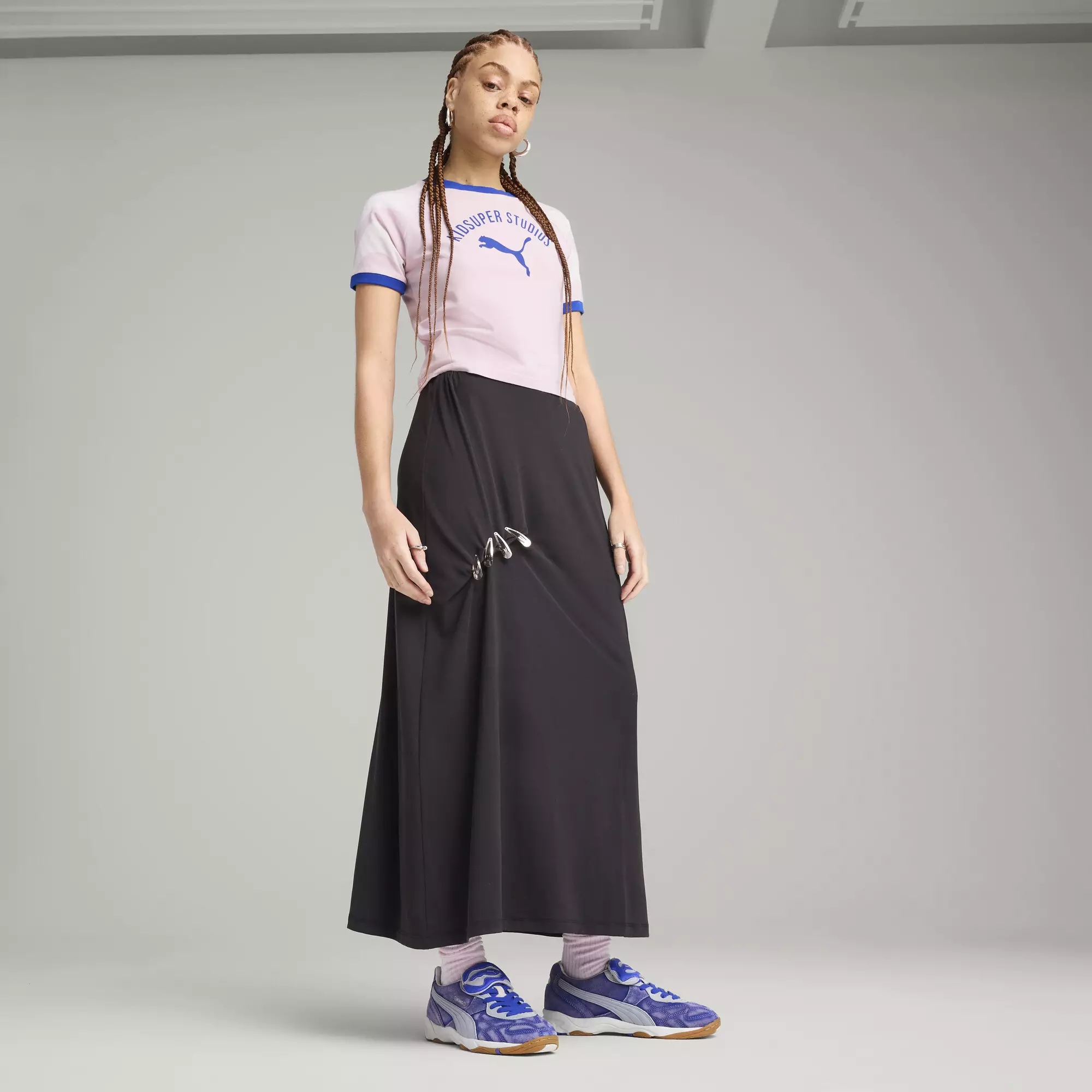 PUMA PUMA x KIDSUPER Tee Women Rose Mauve