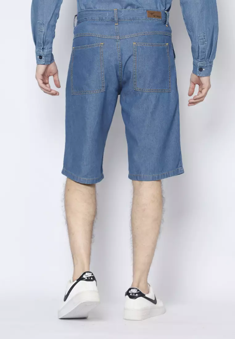 Celana Pendek Skena Pria Denim Chambay 162403