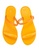 Kimmijim orange Dolley Strap Jelly Sandals 2F766SHD82DFDCGS_5