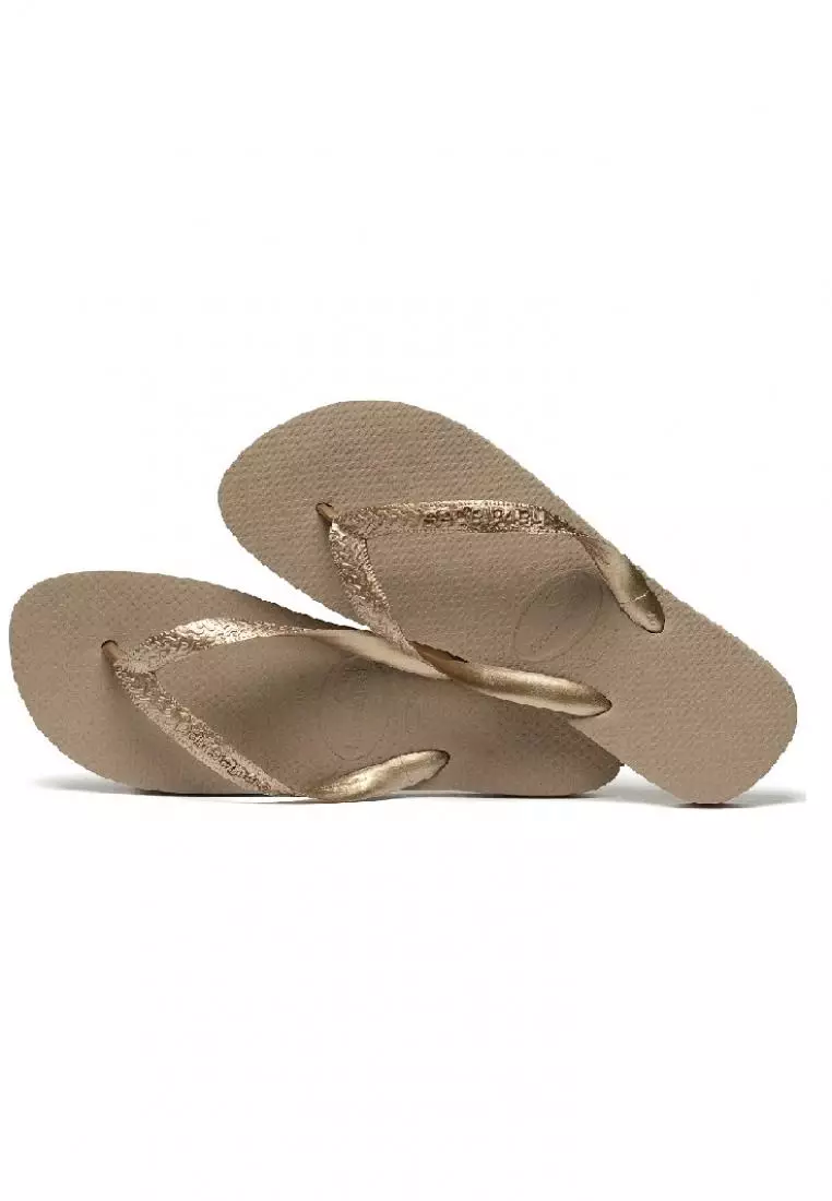 Havaianas Top Tiras Rose Gold - Sandal Wanita