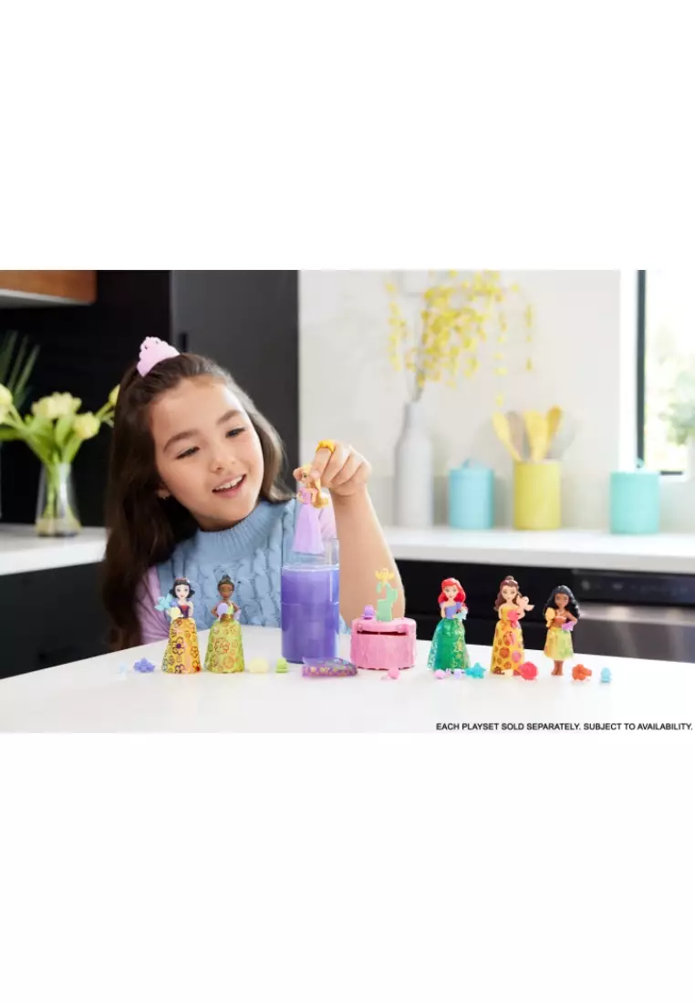 Disney Princess Royal Color Reveal Surprise Small Doll With Garden Party Accessories