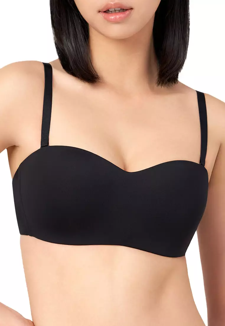Tri-Zone Non-Wired Padded Detachable Bra