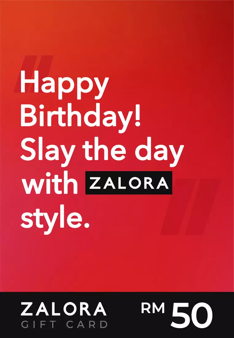 ZALORA E-Gift Voucher RM50 - Birthday