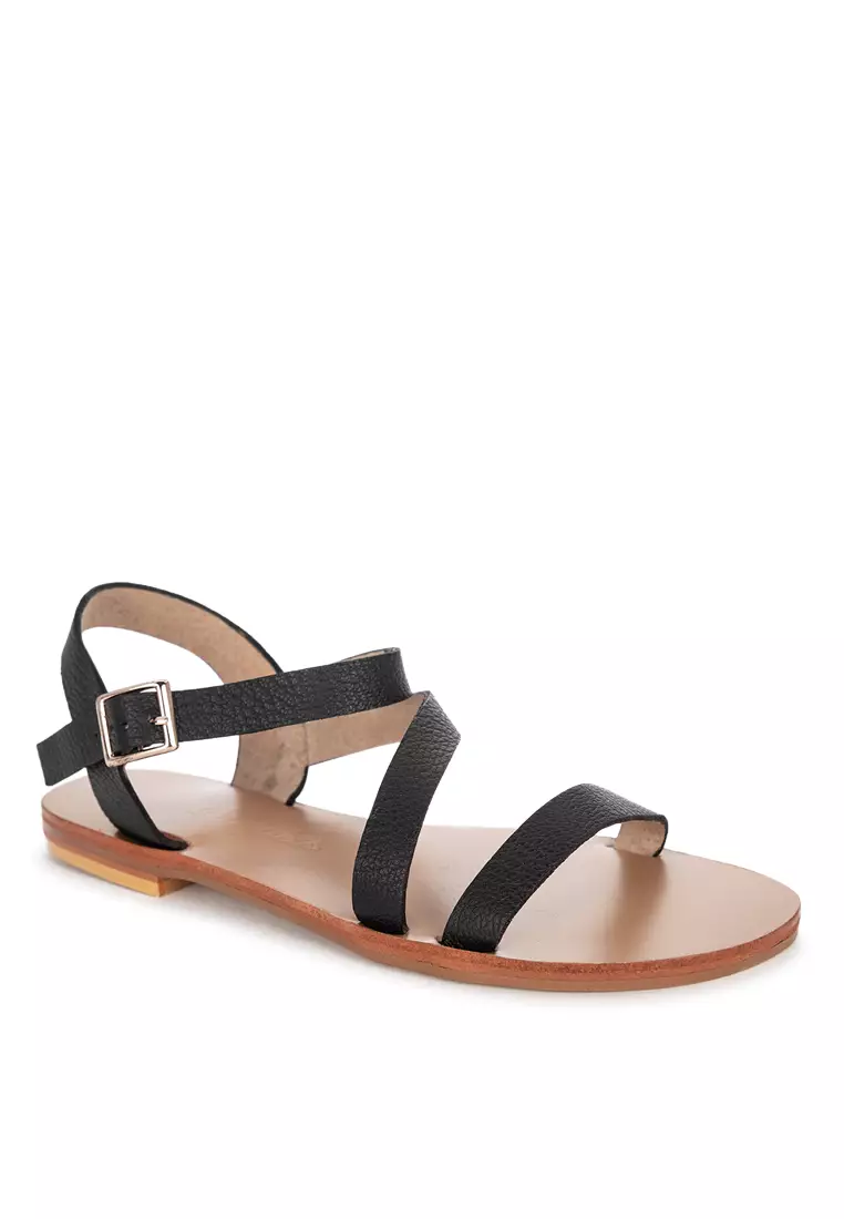 Zalora sales flat sandals