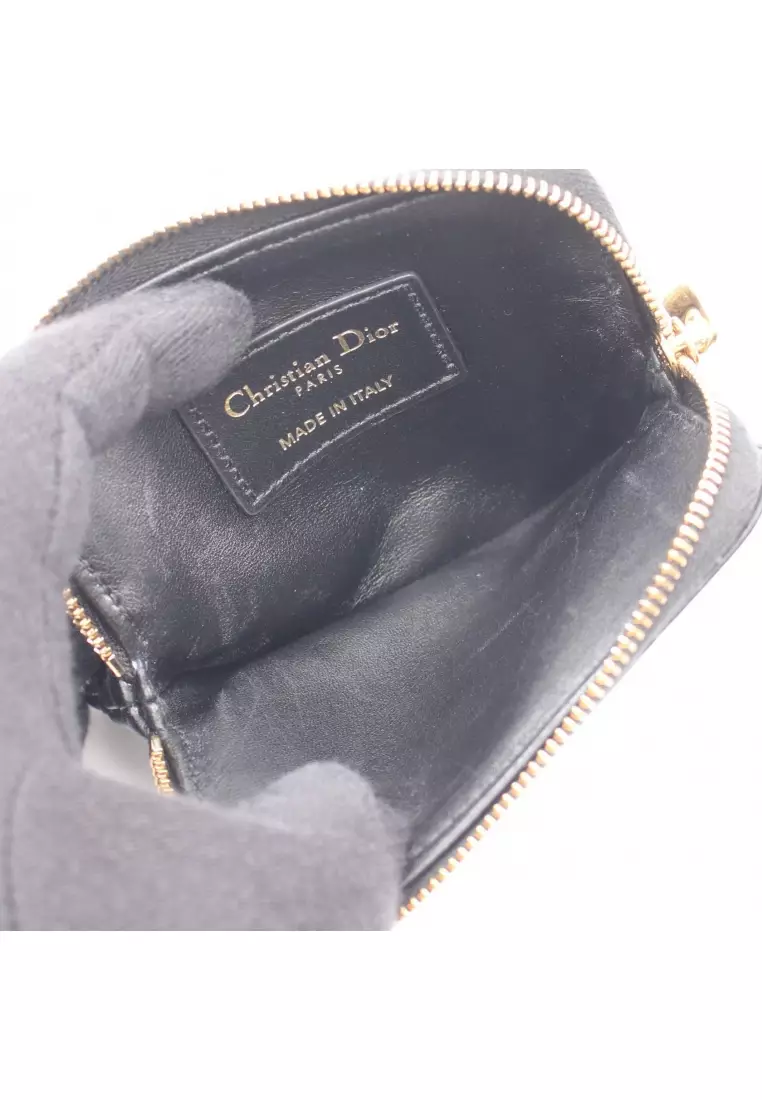Christian Dior Pre-Loved Christian Dior Caro Lavender wallet