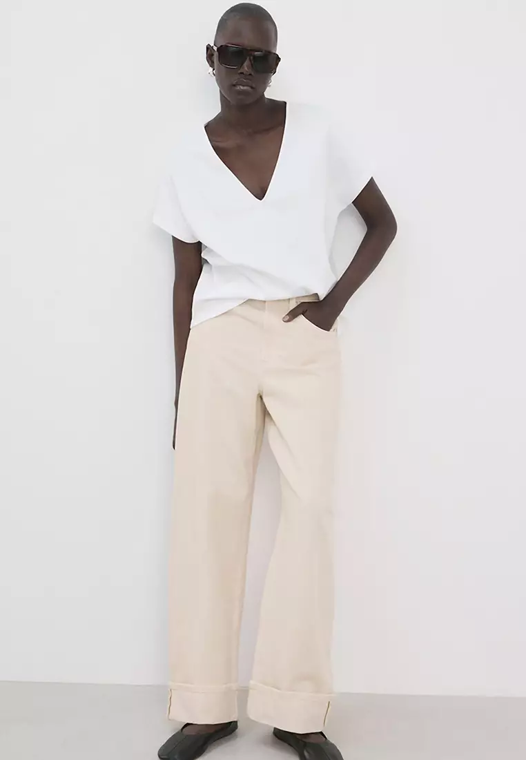V-Neck Cotton Top