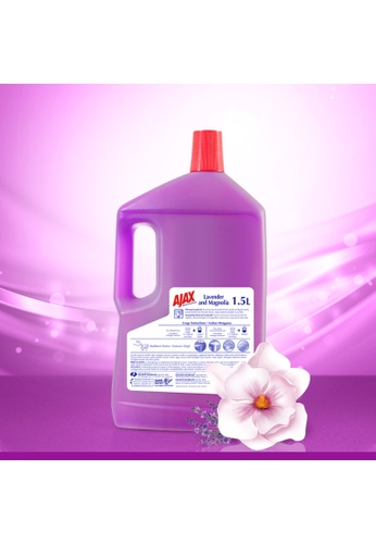 Buy Ajax Ajax Aroma Sensations Lavender Magnolia Multi Purpose Floor Cleaner 1 5l Online On Zalora Singapore