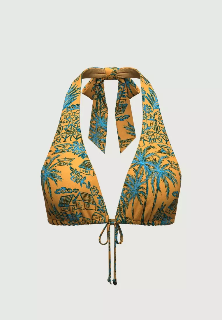 Tropadelic Days Marigold 9 Way Bikini Top