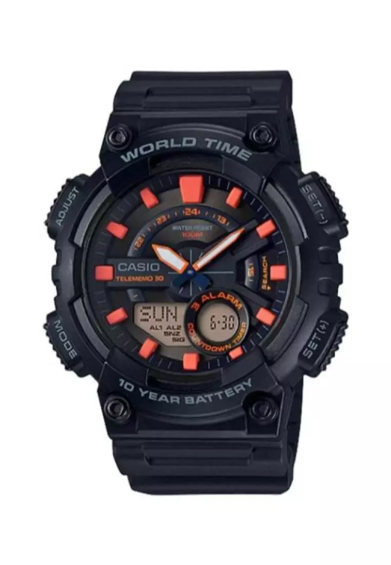 Casio watch men's deals analog digital sport