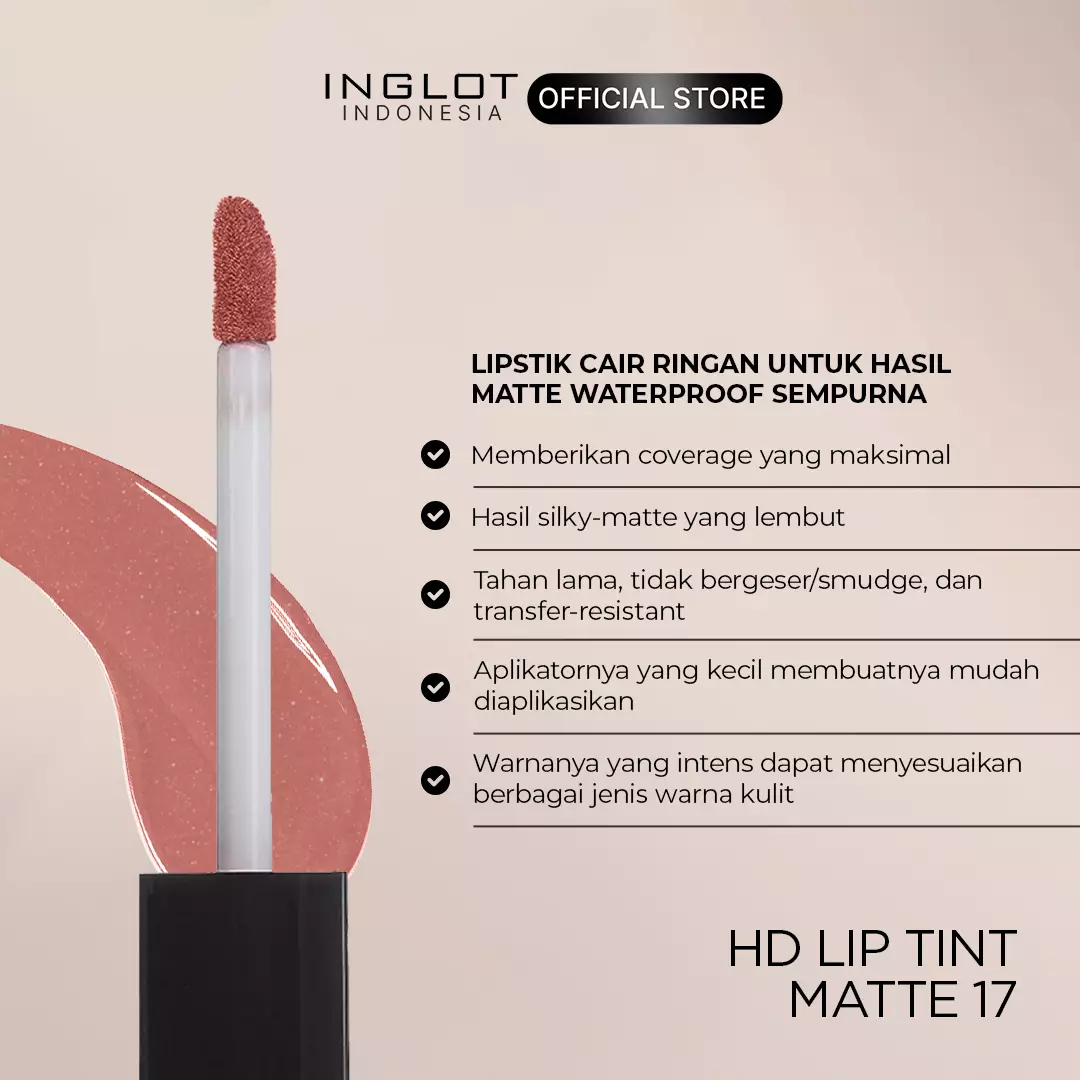 INGLOT HD LIP TINT MATTE 17