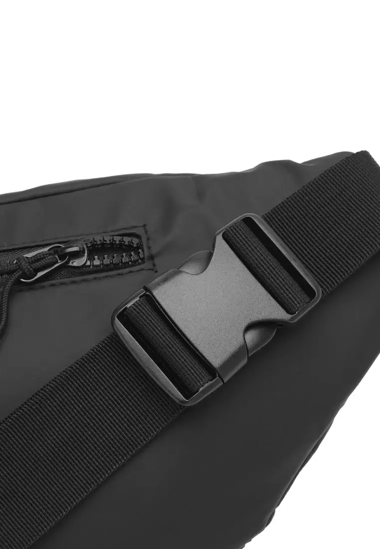 Logo Waist Bag / Belt Bag / Chest Bag - Black