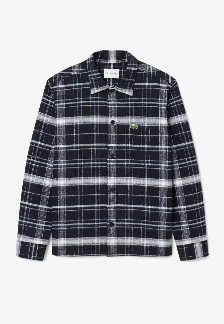 Cotton Plaid Overshirt