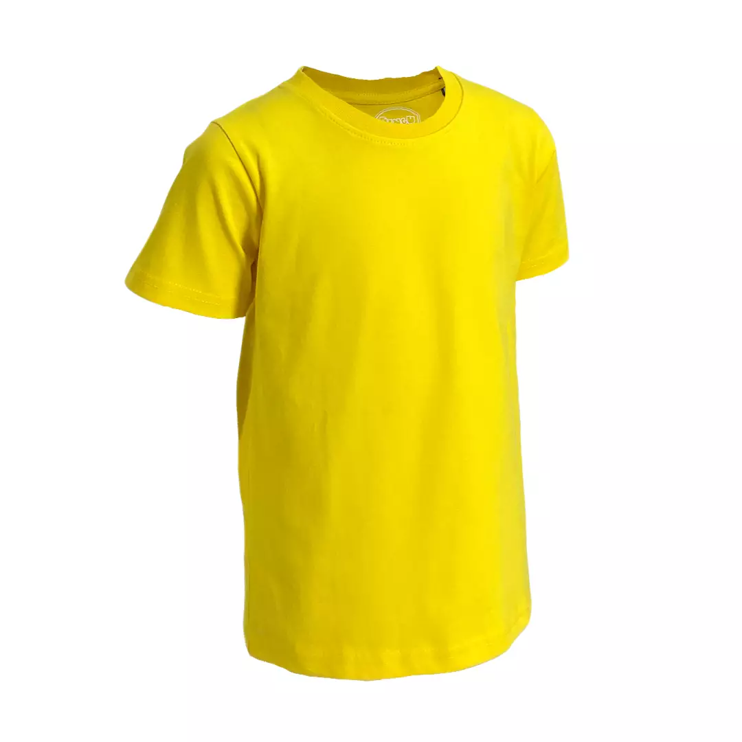 Pingu Kaos Anak Laki Laki Polos Pendek Kuning Muda 92002229