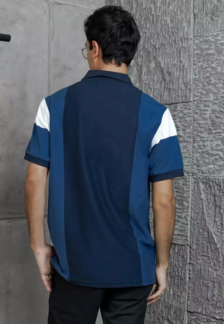 MATSUDA Kaos Polo Pria Katun Baju Cowok Kerah Kamogawa