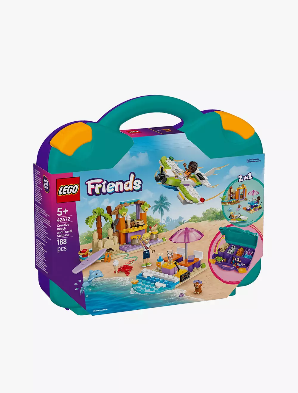 Jual Lego LEGO® Friends Creative Beach and Travel Suitcase 42672